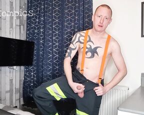 Tomtompics aka tomtompics OnlyFans - Had this firemans costume bought for me so its only right that I get