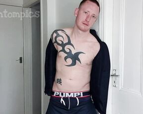 Tomtompics aka tomtompics OnlyFans - Wearing my shiny trackies alot of you like and showing off some new briefs that