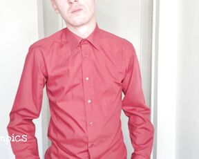 Tomtompics aka tomtompics OnlyFans - Red shirt, strip and wank 919mins)