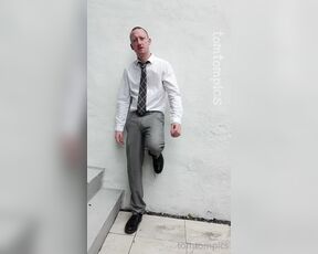 Tomtompics aka tomtompics OnlyFans - Smoking in a shirt and tie Sunday smoking video for you lovers of this Im out