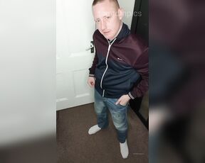 Tomtompics aka tomtompics OnlyFans - Stripping Me starting off in some jeans, polo shirt and a tracky top and ending