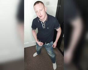 Tomtompics aka tomtompics OnlyFans - Stripping Me starting off in some jeans, polo shirt and a tracky top and ending