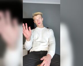 Leo Stuke aka xleox OnlyFans - Full verbal jerkoff video with huge cumshot as promised what’s next