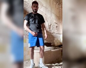 Karim XXX aka karim_uncensored - 10-23-2023 OnlyFans Video - Scary but EXCITING Jerking off in what used to be an old local paradise