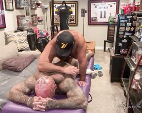 Masculine Jason aka masculinejason - 07-26-2024 OnlyFans Video - Interracial Massage and Fuck with Oscar Bear Oscar Bear and I are really good friends off