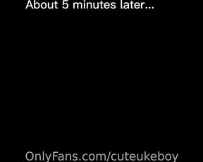 Cuteukeboy aka cuteukeboy - 01-05-2023 OnlyFans Video - POV your femboy best friend comes over