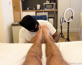 Master jay aka masterjay_23 - 03-31-2024 OnlyFans Video - serve my feet like a dog u are