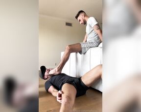 Master jay aka masterjay_23 - 11-03-2024 OnlyFans Video - What a privilege to be beneath me, worshipping my socks and feet