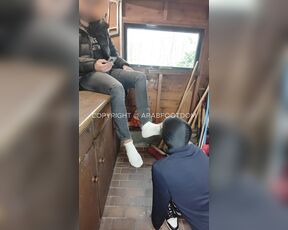 ArabFootDom aka arabfootdom - 01-06-2025 OnlyFans Video - It might be freezing outside, but things are heating up fast in here