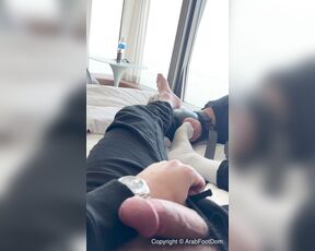 ArabFootDom aka arabfootdom - 10-02-2025 OnlyFans Video - Poor slave is suffering, but he did not have a choice but to undergo this treatment