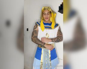 KingLeo aka sirleo99 OnlyFans - Halloween special A pharaoh should be treated accordingly!