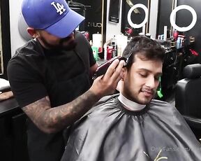 Thenotorious_one aka thenotorious_one OnlyFans - 6 minutes of me getting my cock sucked in the barbers chair! Fulfilled my fantasy