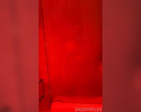 Daddy Kylex aka daddykylex - 05-21-2023 OnlyFans Video - come join me for a Sunday morning shower in the red room