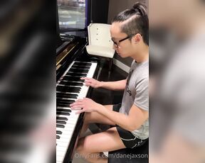 Dane Jaxson aka danejaxson - 01-26-2023 OnlyFans Video - Heres a little peek into my piano practice session Its not perfect but I love playing