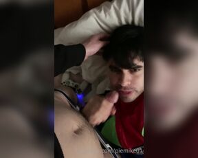 PinkieMike aka pinkiemike OnlyFans - Swallowing cum from @tanjiro