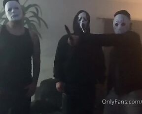 X9x26x aka x9x26x OnlyFans - Trick Or Treat Edition Jason, Ghost Face And Michael Threesome