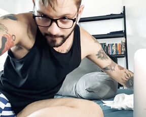 Igor Lucios aka igorlucios OnlyFans - I just buy some new toys and this video wearing a jockstrap and playing with them