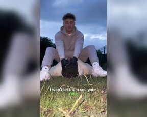 Nathjs98 aka nathjs98 OnlyFans - The little piggy got what he deserves, He loves being abused in public I bet you