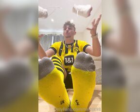 Nathjs98 aka nathjs98 OnlyFans - GOON AND TIP over the boots socks and kit