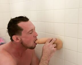 Pierce Paris aka pierceparisxxx OnlyFans - Fucking and sucking my own cock replica