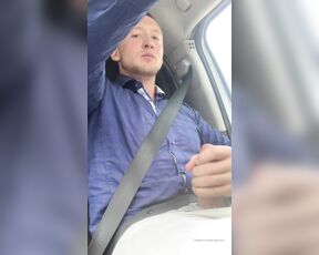 Pierce Paris aka pierceparisxxx OnlyFans - Driving around jerking my fat cock and talking dirty!