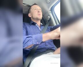 Pierce Paris aka pierceparisxxx OnlyFans - Driving around jerking my fat cock and talking dirty!