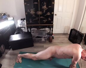 Pierce Paris aka pierceparisxxx OnlyFans - Naked Pilates 3 21 2020 Side View)