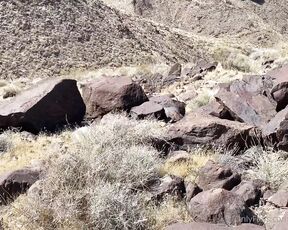 Pierce Paris aka pierceparisxxx OnlyFans - Went on a badass hike today in the desert