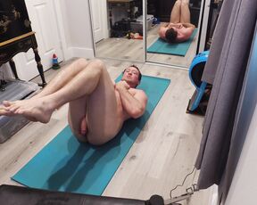 Pierce Paris aka pierceparisxxx OnlyFans - Naked Pilates Front view