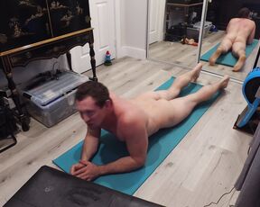 Pierce Paris aka pierceparisxxx OnlyFans - Naked Pilates Front view