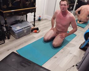 Pierce Paris aka pierceparisxxx OnlyFans - Naked Pilates Front view