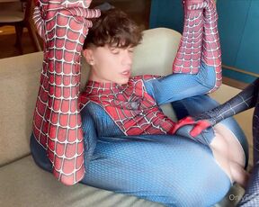 Xjonkuch aka xjonkuch OnlyFans - Little throwback to getting pounded, dressed up as spiderman! have u already watched this instant