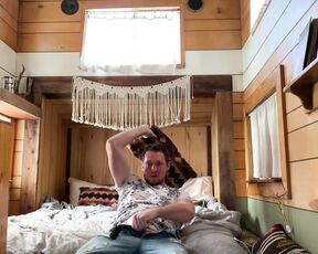 Pierce Paris aka pierceparisxxx OnlyFans - Jacking off and talking dirty in a cabin van conversion