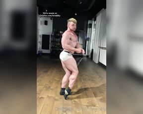 Welshy aka mrwelshy OnlyFans - Onlyfans exclusive Full routine posing practice, getting that definition coming in now Nothing says exhausting