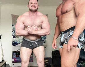 Welshy aka mrwelshy OnlyFans - Time for Connor to worship my huge muscles, said it was his first time, I could