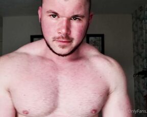 Welshy aka mrwelshy OnlyFans - This is professional quality muscle flexing Just watch me flexing these huge muscles and listen