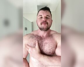 Welshy aka mrwelshy OnlyFans - Big soapy muscle pecs, watch my hands slowly lift them up as they bounce back down,