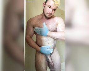 Welshy aka mrwelshy OnlyFans - Hot steamy shower, washing every inch of this huge muscle body