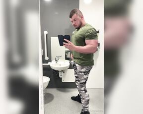 Welshy aka mrwelshy OnlyFans - Sneaky cock ring mid workout, what a shame I couldnt take a video of it out