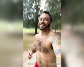 Drew Valentino aka drewvalentinoxl OnlyFans - PITS IN THE PARK Ive been traveling non stop lately for porn ) and feel like