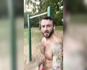 Drew Valentino aka drewvalentinoxl OnlyFans - PITS IN THE PARK Ive been traveling non stop lately for porn ) and feel like