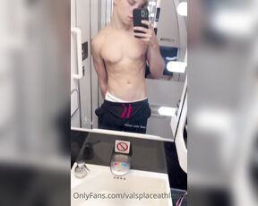 Valentin aka valsplace OnlyFans - Swipe left Who can bend my little ass over the sink and fuck my tight