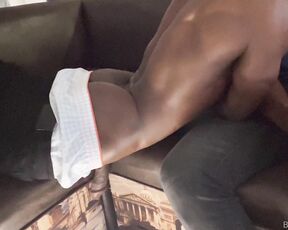 BlackTarzanX aka blacktarzanx OnlyFans - I could jerk off without touching my dick