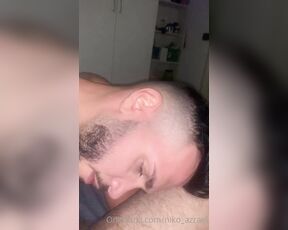 Niko_azrael aka niko_azrael OnlyFans - A long blowjobb session with a straight hairy smelly guy! His manly voice was a real