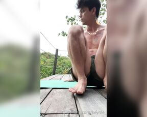 Valerio Orozco aka keynle_ OnlyFans - I wanted to try something new this sunday so I did some outdoor yoga