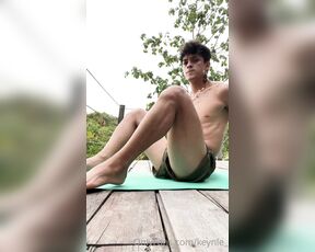 Valerio Orozco aka keynle_ OnlyFans - I wanted to try something new this sunday so I did some outdoor yoga