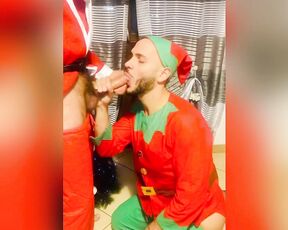 Niko_azrael aka niko_azrael OnlyFans - Trailer of how Santa gave two elves a big xmass surprise DM for more