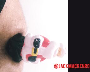 Jackmackenroth aka jackmackenroth OnlyFans Video - HAPPY HOLE_O_DAYS Santa fucks hairy hole