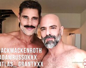 Jackmackenroth aka jackmackenroth OnlyFans Video - HOT adamrussoxxx and I were fucking while atlasgrantxxx was video taping and midway through the scene