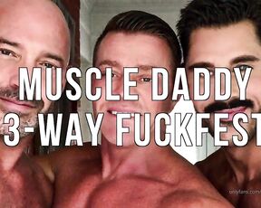 Jackmackenroth aka jackmackenroth OnlyFans Video - MUSCLE DADDY 3_WAY w TylerSaint amp his man Ace Banner